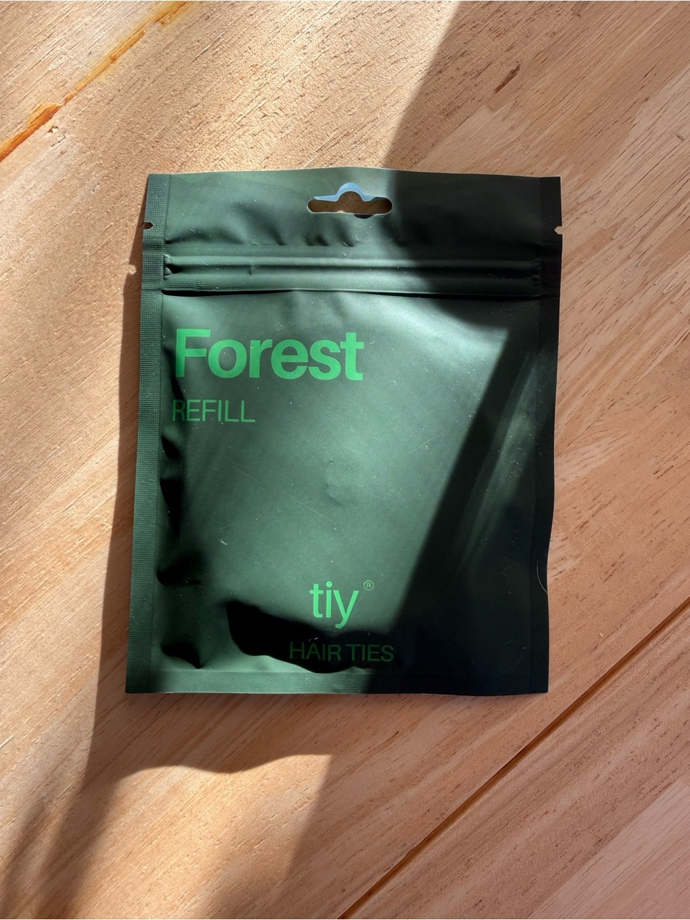 Forest Refill TIY - Modern Hair Ties - Dark Green